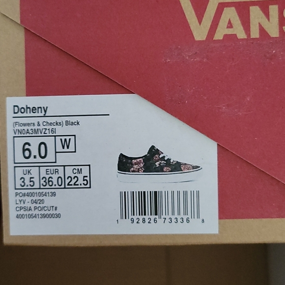 Vans Doheny Flowers and Checks - Picture 15 of 16